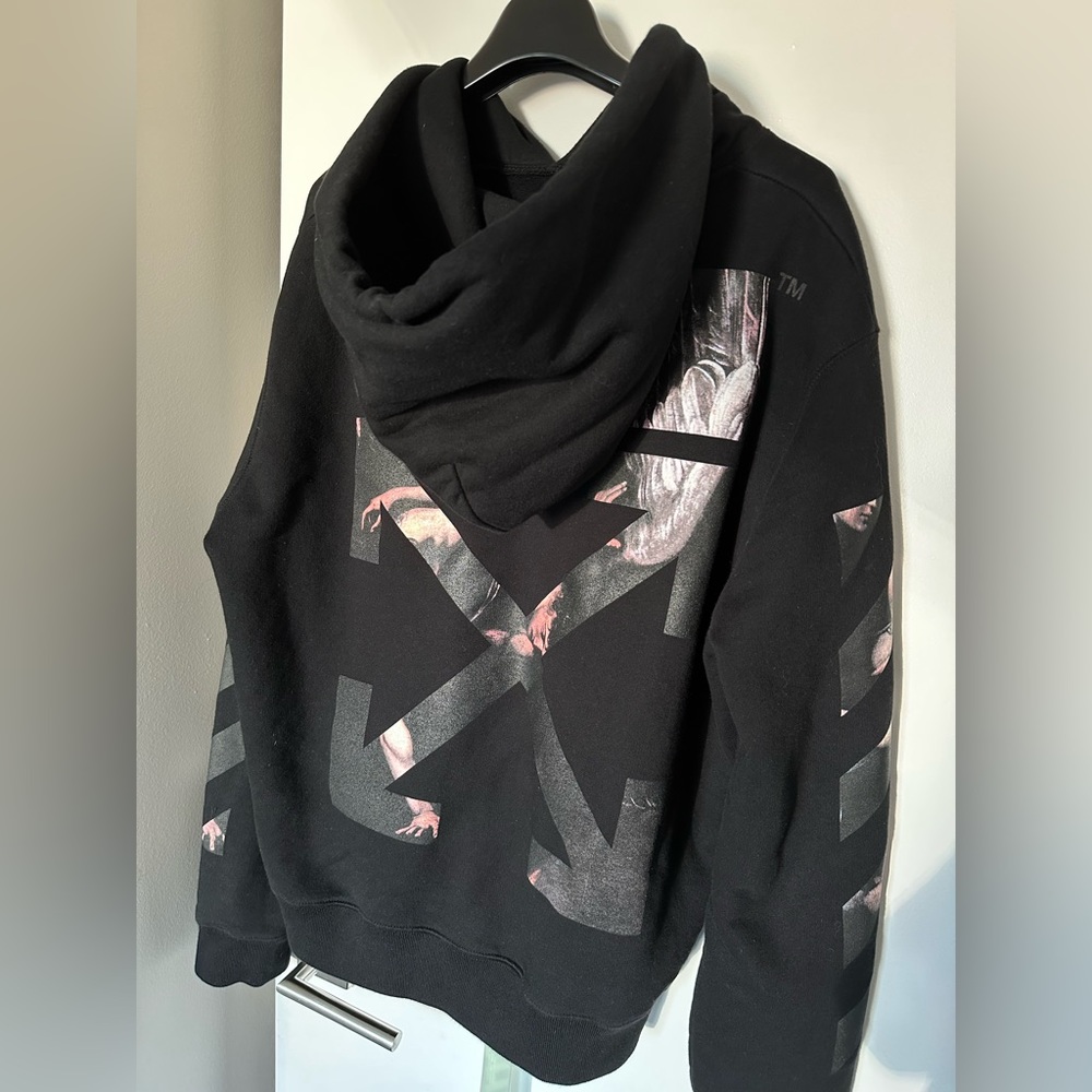 OFF-WHITE Caravaggio Arrows Hoodie Black M